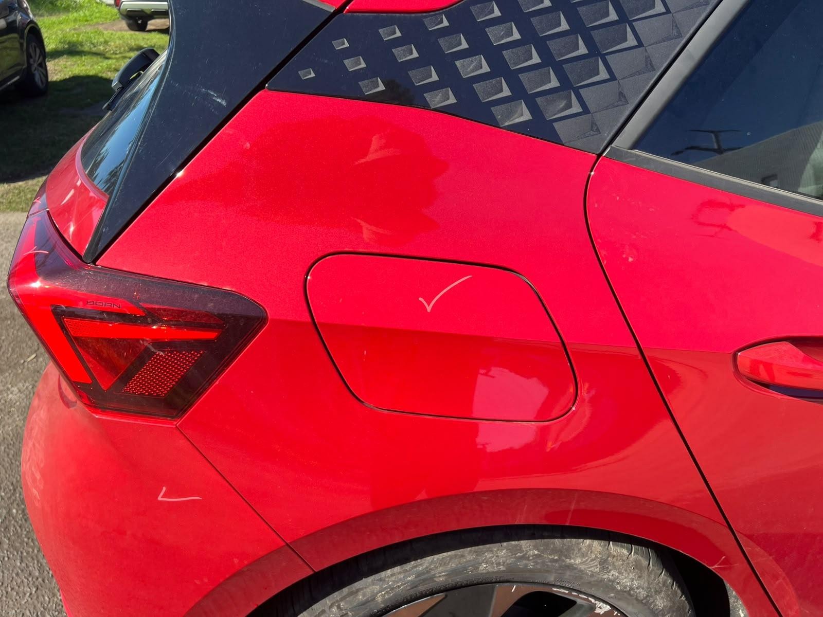 CUPRA BORN K1 08/2022-2026 FUEL DOOR / FILLER