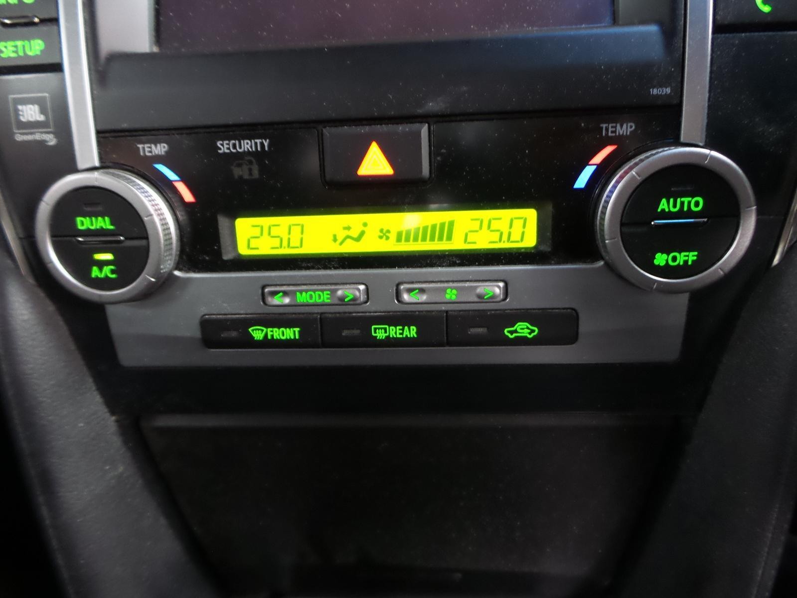 TOYOTA CAMRY HEATER/AC CONTROLS ASV50/AVV50, CLIMATE CONTROL TYPE, 11/11-10/17