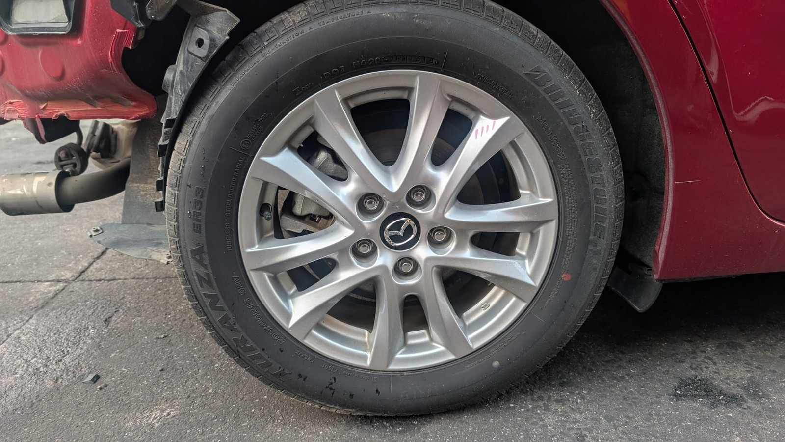 Mazda3 2013-2019 Alloy Wheel 16x6.5" Factory Maxx Touring BM BN