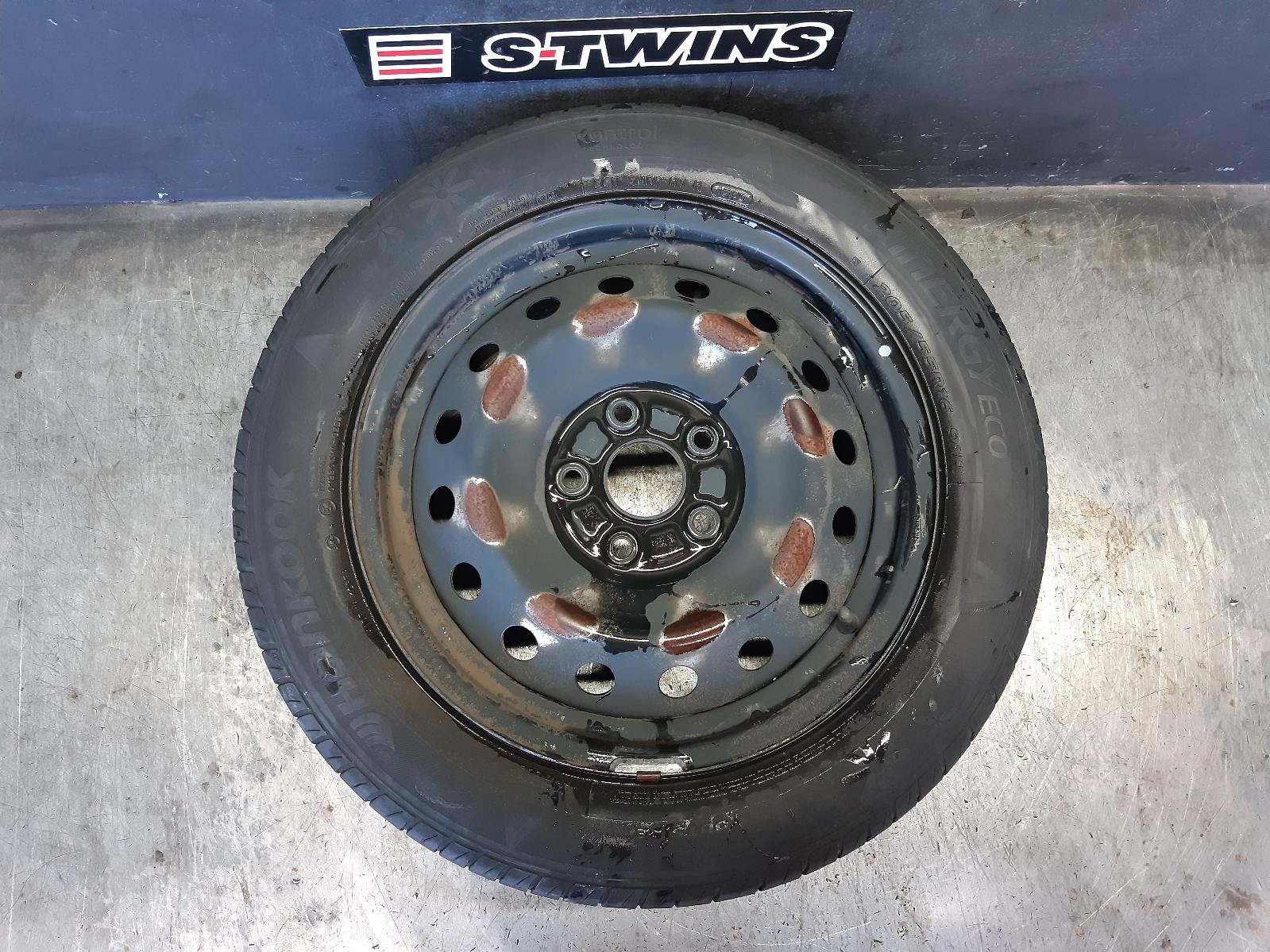 TOYOTA COROLLA WHEEL STEEL SPARE, 17X4IN, ZRE182R, HATCH, 08/12-06/18 12 13 14 1