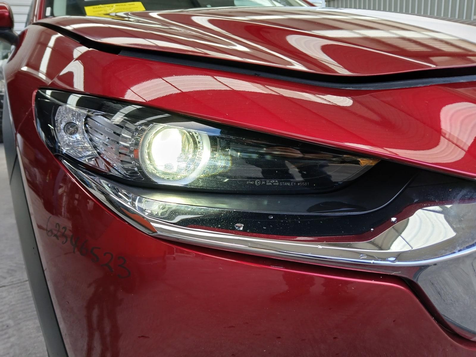 2020 Mazda Cx30 MAZDA CX-30 RIGHT HEADLAMP DM, W/ LED TYPE, NON ADAPTIVE TYPE, 10/19- 19 20 21 2