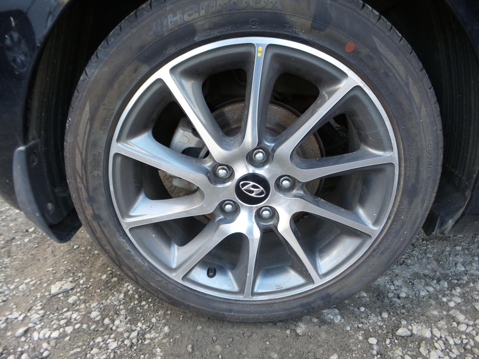 HYUNDAI I30 WHEEL ALLOY FACTORY, 17X7IN, SR, GD, 08/13-02/17 13 14 15 16 17