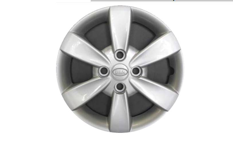 Kia Rio OEM Hubcap/Wheelcover 14 Inch #529601G500