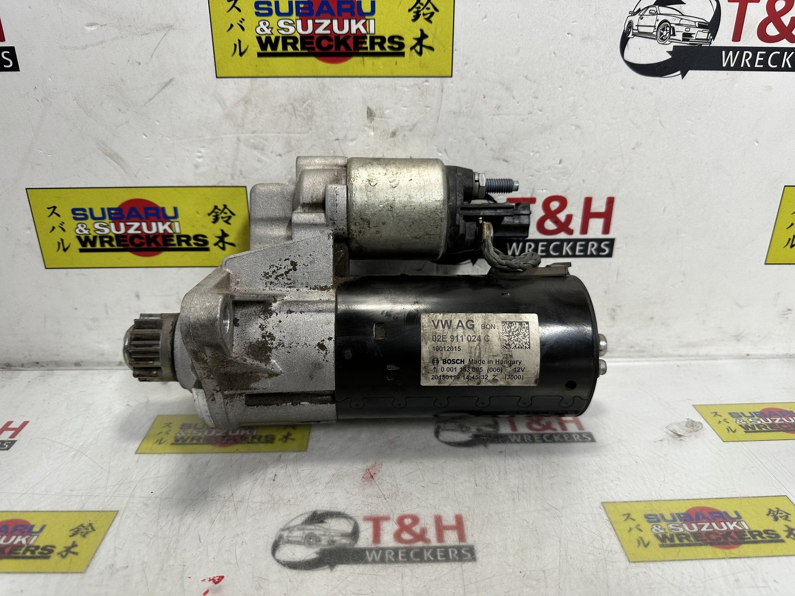 Mar 2012 to Jan 2016- Volkswagen CC 3CC Diesel Turbocharged 2.0L- Starter Motor