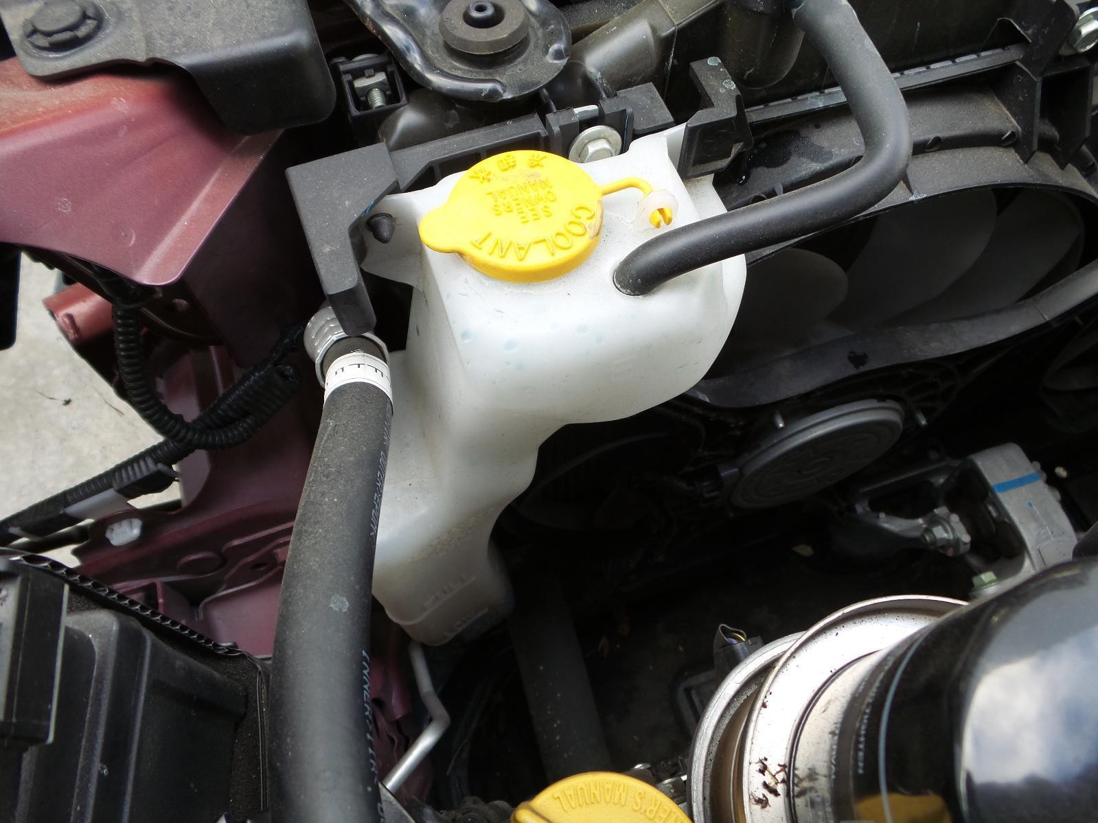 SUBARU OUTBACK OVERFLOW BOTTLE 6TH GEN, 08/14-12/20 14 15 16 17 18 19 20