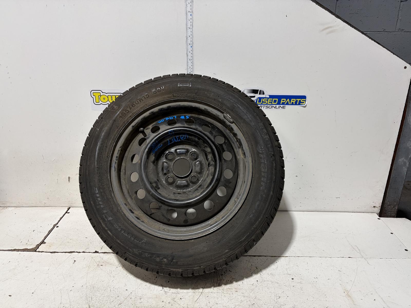 Toyota Corolla Steel Rim and Tyre 15 Inch ZZE122 12/2001-06/2007