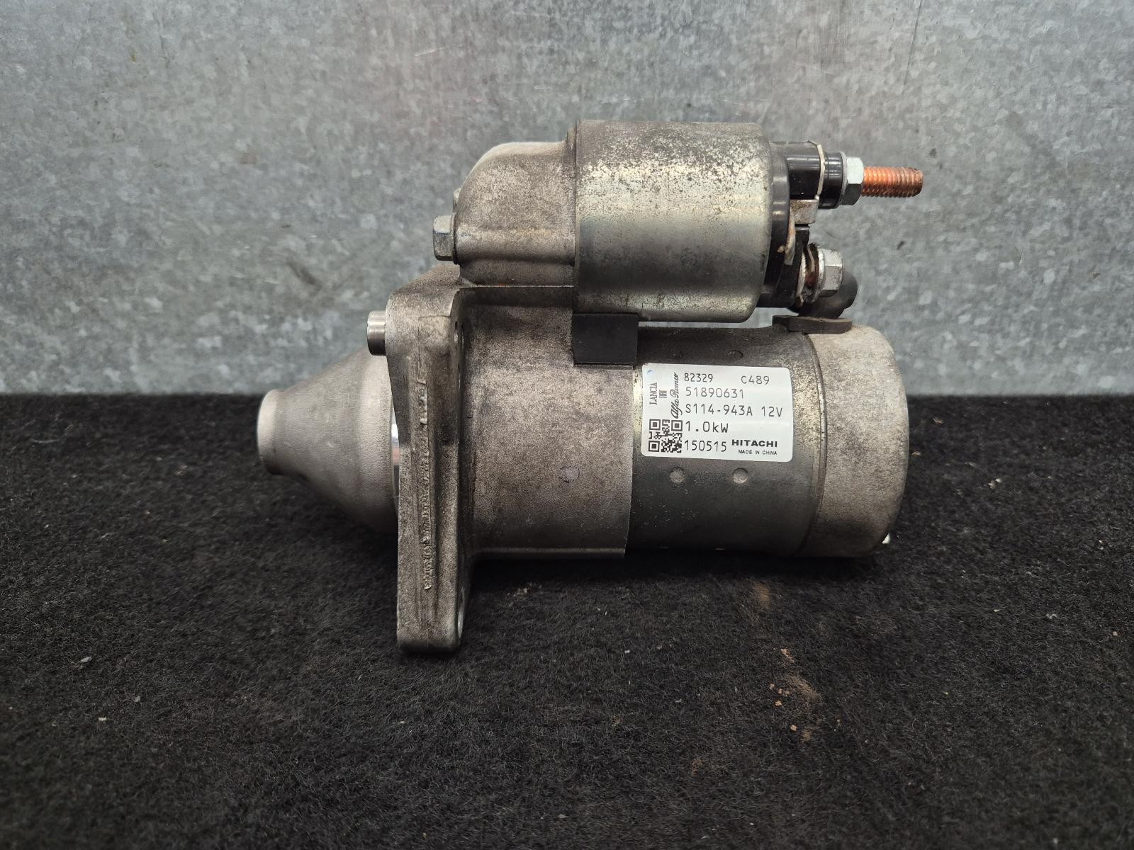 FIAT 500 STARTER MOTOR PETROL 1.4 169A3 03/2008-02/2017 794445