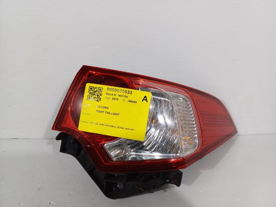 2010 Honda Accord — Right Taillight