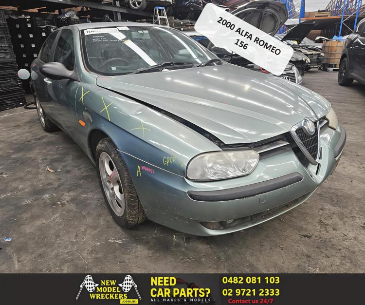 2000 Alfa Romeo 156 — 2.0I AR32301 SEDAN 5SPD AMT FWD 16V TWIN SPARK Auto Petrol