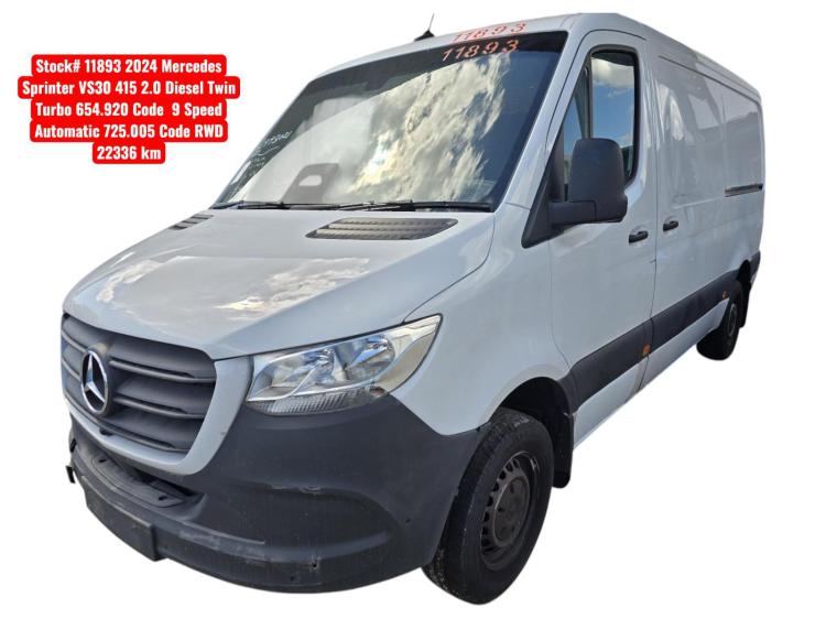 2024 Mercedes Benz Sprinter — VS30 415 CDI Auto Diesel