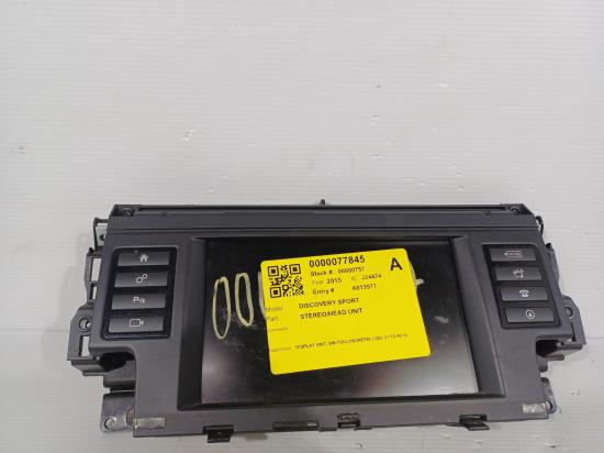 2015 Land Rover Discovery Sport — DISPLAY UNIT TOUCHSCREEN