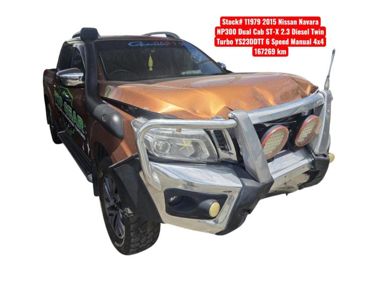 2015 Nissan Navara — NP300 ST-X Manual Diesel