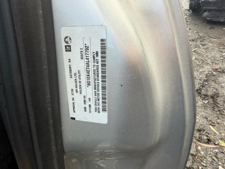 2010 Holden Omega — Auto Petrol