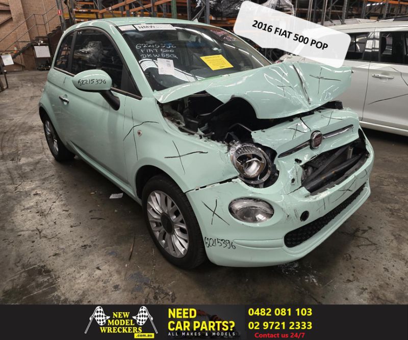 2016 Fiat 500 — 1.2L MAN 5SPD FWD POP Manual Petrol