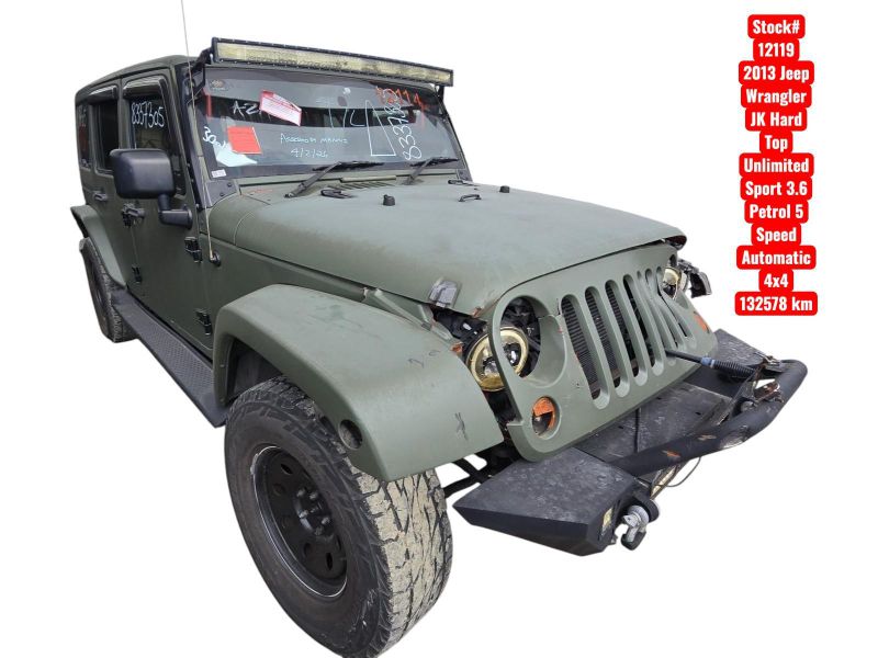 2013 Jeep Wrangler — JK UNLIMITED SPORT Auto Petrol