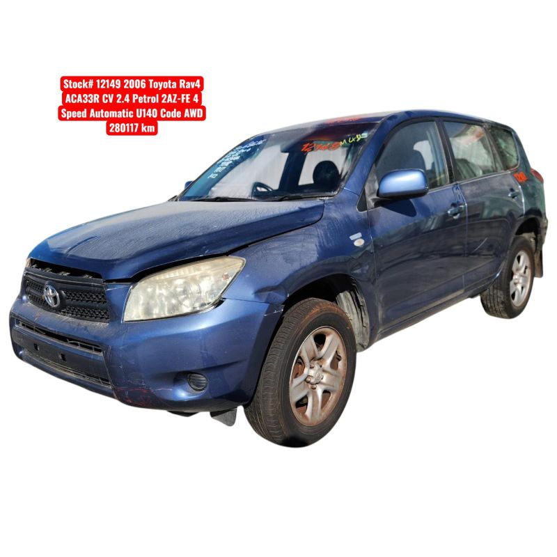 2006 Toyota RAV4 — ACA33R CV Auto Petrol