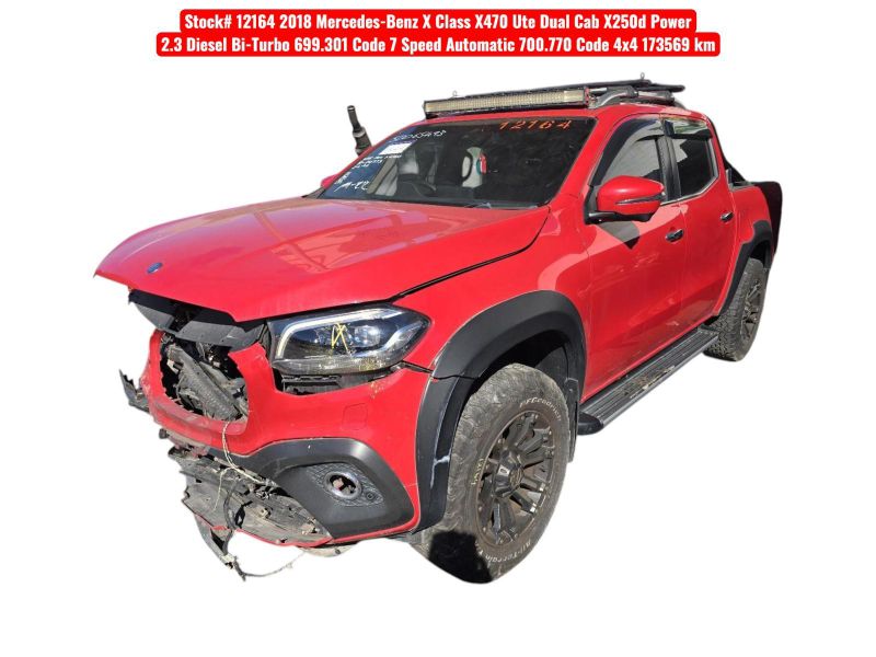 2018 Mercedes Benz X Class — X470 X250D POWER Auto Diesel