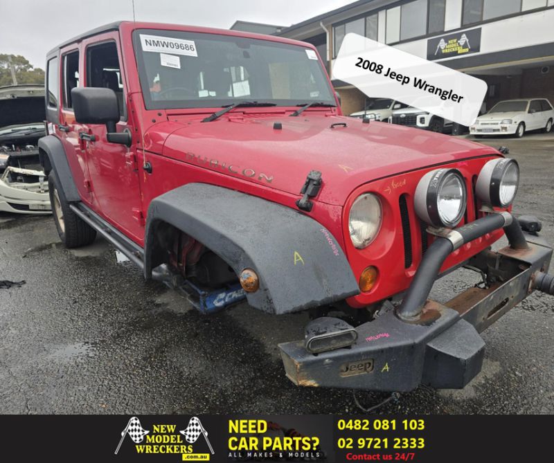 2008 Jeep Wrangler — JK 3.8L AUTO 6SPD 4DR 4WD RUBICON Auto Petrol